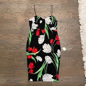 Floral Bodycon Dress